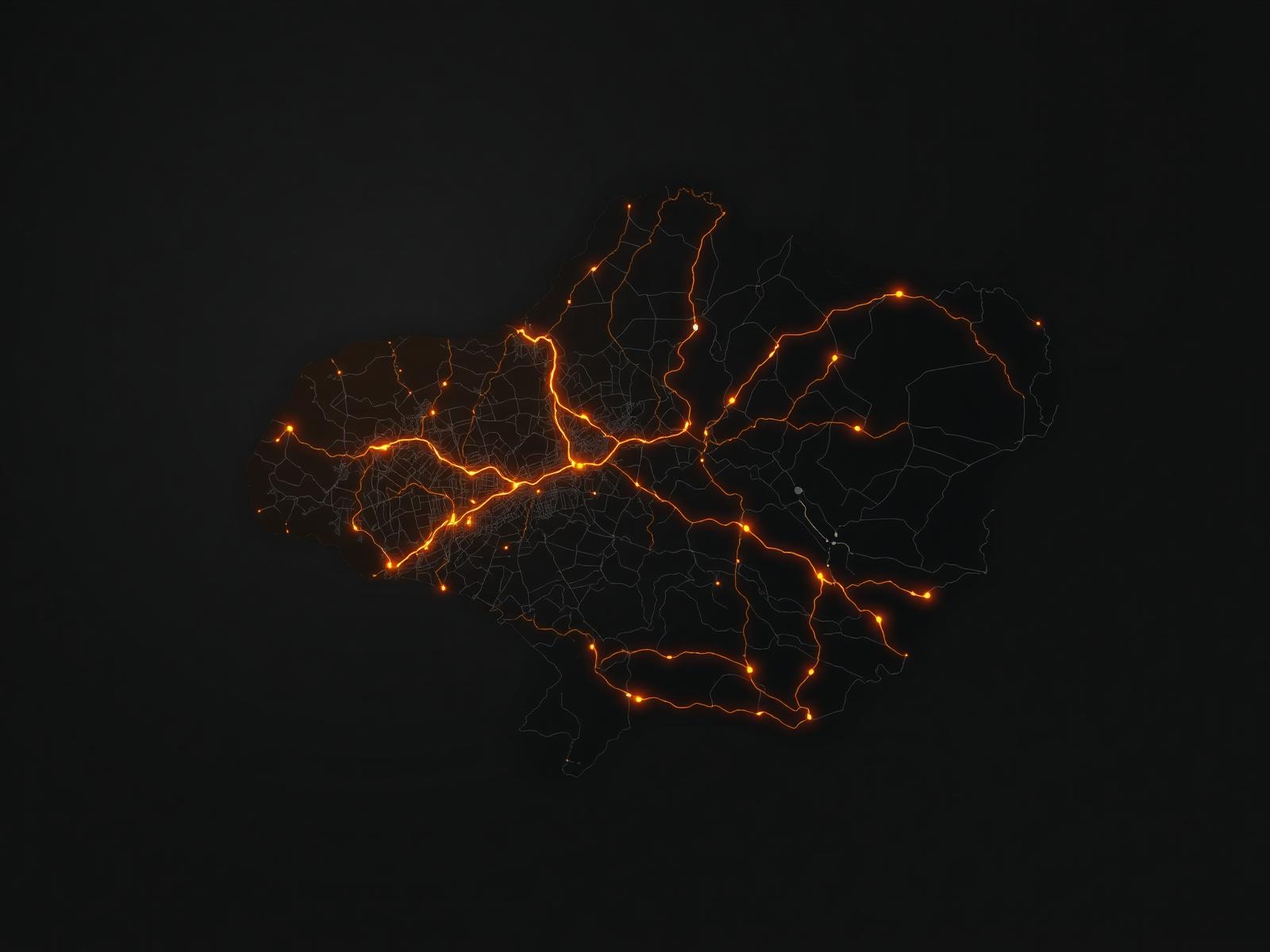 Mapa da região de Silvânia - Goiás